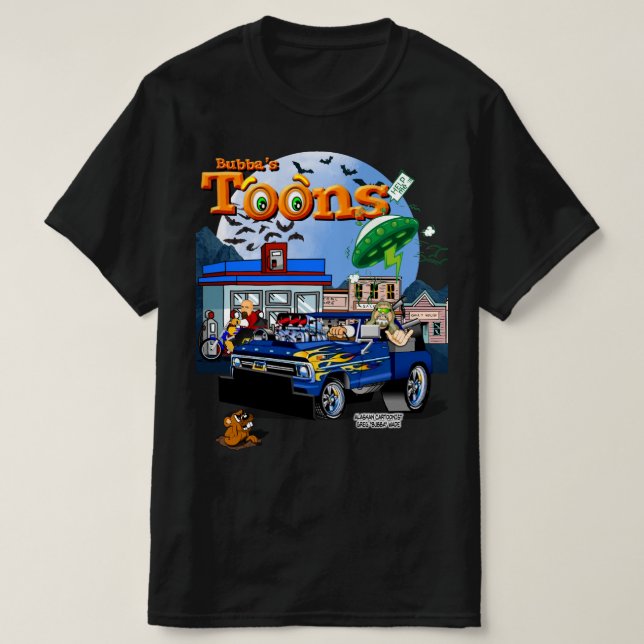T-shirt Route 66 Tee de dessin (Design devant)