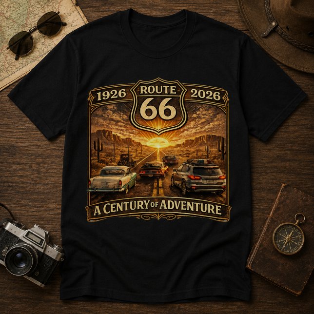 T-shirt Route 66 : Un siècle d'aventure (Créateur téléchargé)