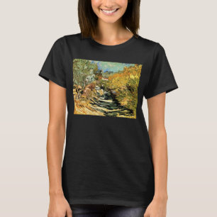 T-shirt Route à Saint-Rémy, figure féminine de Vincent van