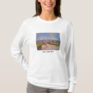 T-shirt Route de campagne, art de cuisinier de Jon