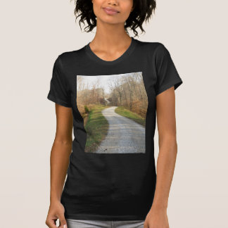 T-shirt Route de campagne d'enroulement