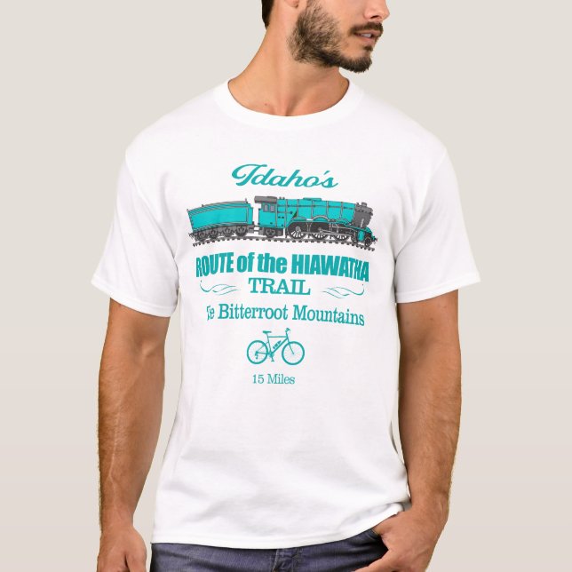 T-shirt Route de la Hiawatha (RT2) (Devant)