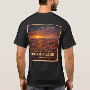 T-shirt Route de la Mère Centenaire Horizon du Désert Pein