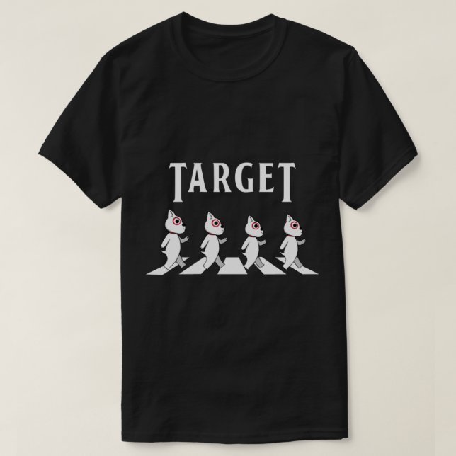 T-shirt route de l'abbaye de bullseye   (Design devant)