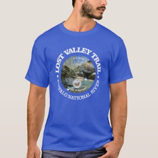T-shirt route de Lost Valley Trail