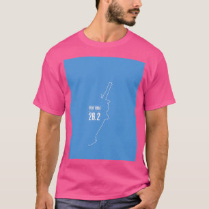 T-shirt Route du Marathon de New York