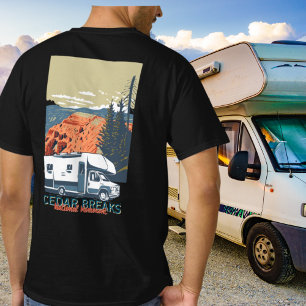 T-shirt Route du monument national de Cedar Breaks de styl