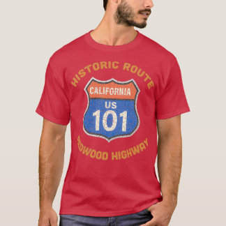 T-shirt Route historique 101 Redwood Highway Porte de la d