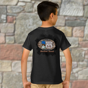 T-shirt Route historique 66 ~ Oatman, Arizona
