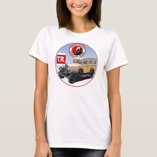 T-shirt Route internationale Theodore Roosevelt (Devant)