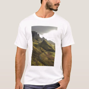 T-shirt Route montant vers The Quiraing, île de Skye,