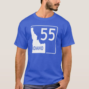 T-shirt Route nationale 55 de l'Idaho