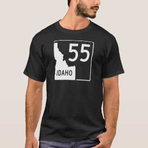 T-shirt Route nationale 55 de l'Idaho