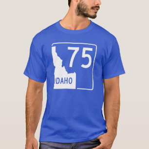 T-shirt Route nationale 75 de l'Idaho