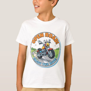 T-shirt Route Ouverte ! Profitez de la balade !