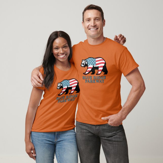 T-shirt Route panoramique Blue Ridge (Unisexe)