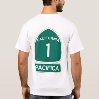 T-shirt Route PCH - Pacifica de Côte Pacifique