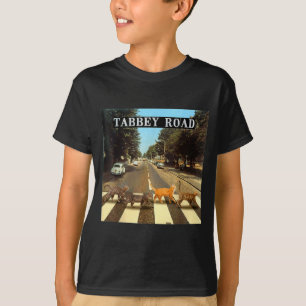 T-shirt Route Tigrée Chats Tigrés Cool Traversée
