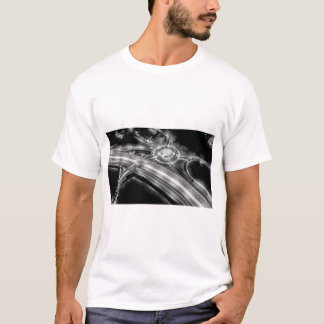 T-shirt Route urbaine de jonction du trafic de nuit avec