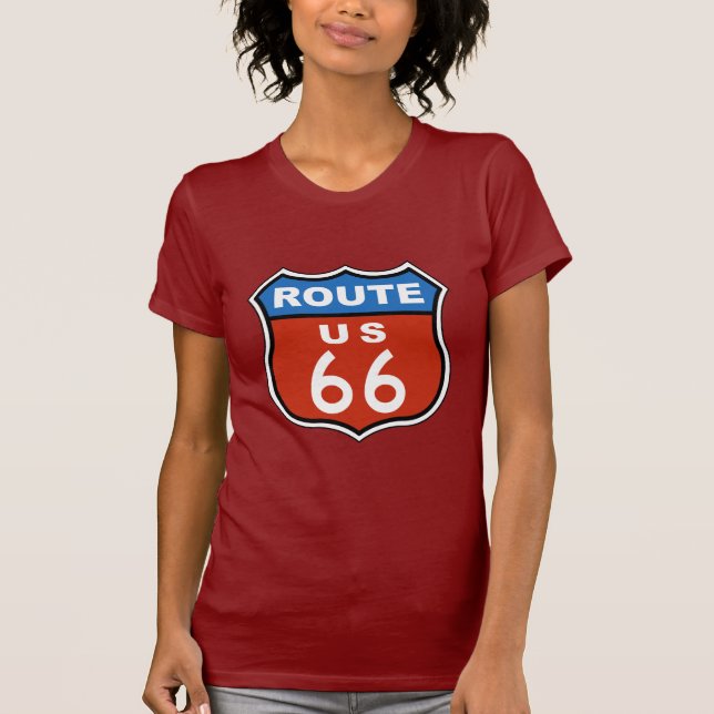 T-shirt Route US 66 (Devant)