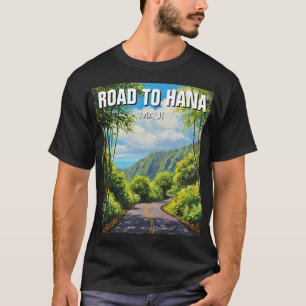 T-shirt Route vers Hana Maui Hawaii Travel