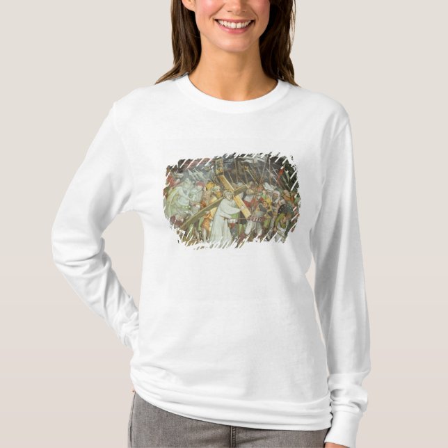 T-shirt Route vers le calvaire (Devant)
