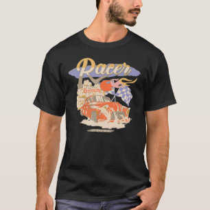 T-shirt Route vintage Retro Motor Raceway & Fast Extreme R