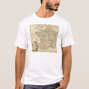 T-shirt Routes postales de la France