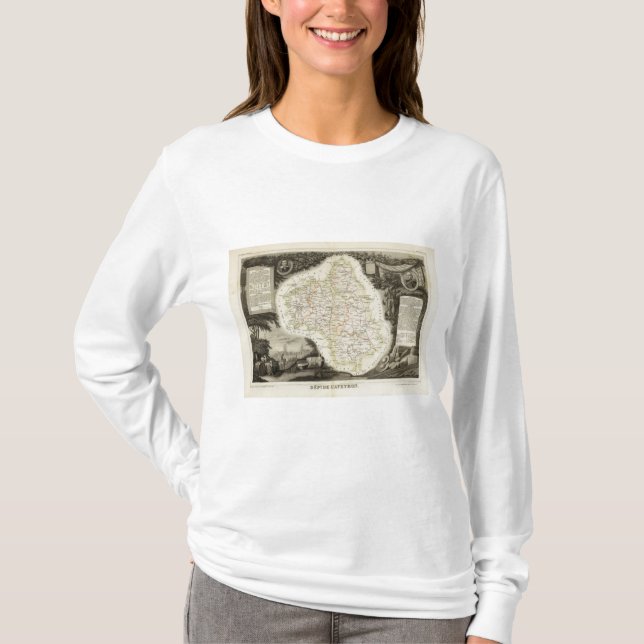 T-shirt Routes, villes, villes (Devant)