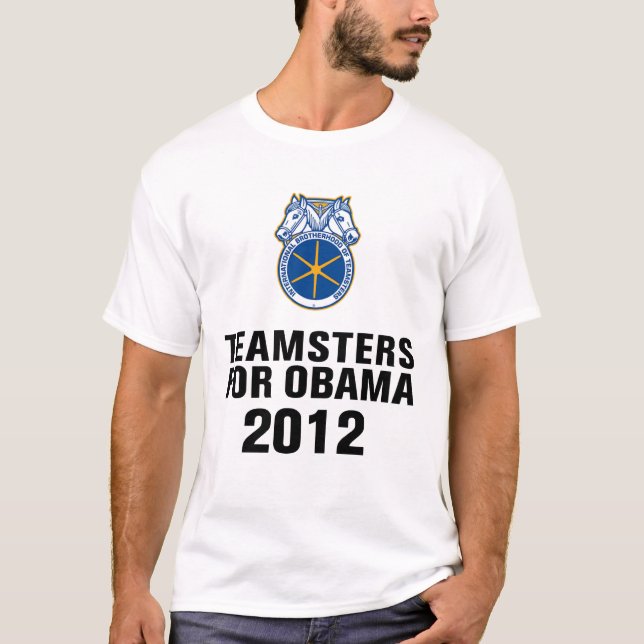 T-shirt Routiers pour Obama (Devant)