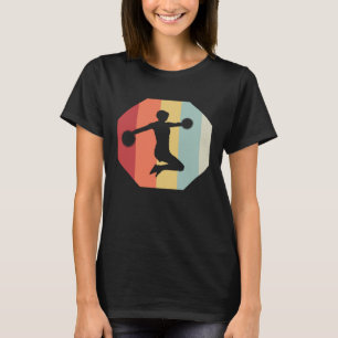 T-shirt Routine de vol Flyer de Varsity de chant de meneus