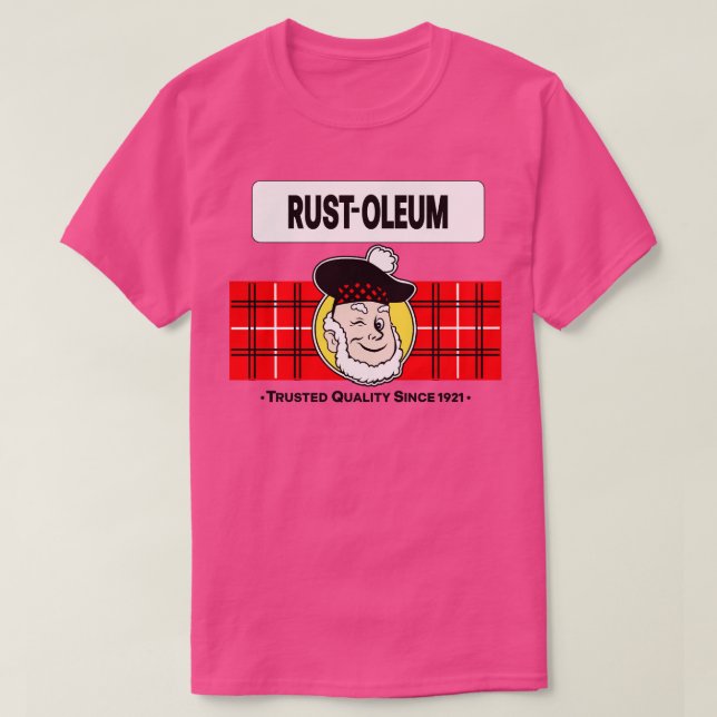 T-SHIRT ROUTOLEUM SPRAY PEINT TRIBUT BLANC (Design devant)