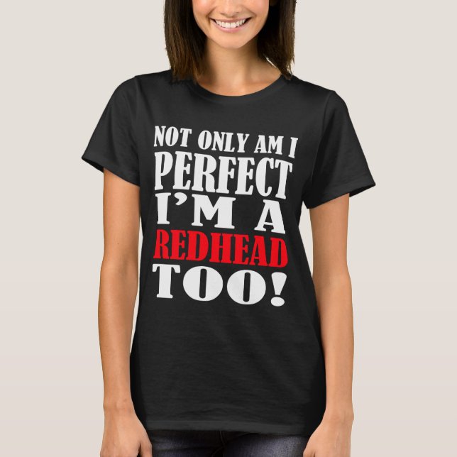 T-shirt roux (Devant)