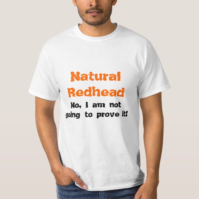 T-shirt Roux naturel (Devant)