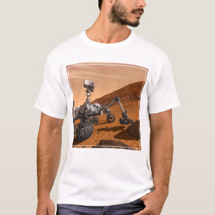 T-shirt Rover Curiosity Du Laboratoire Scientifique Mars.