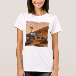 T-shirt Rover Curiosity Du Laboratoire Scientifique Mars.