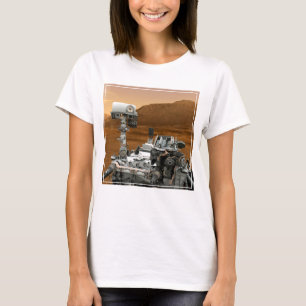 T-shirt Rover Curiosity Du Laboratoire Scientifique Mars.