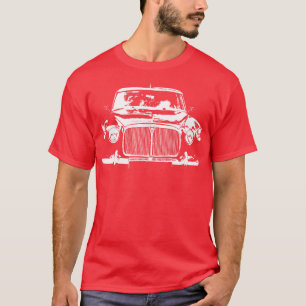 T-shirt Rover P5 1960s classique monobloc blanc
