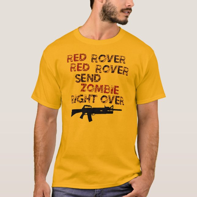 T-shirt Rover rouge (Devant)