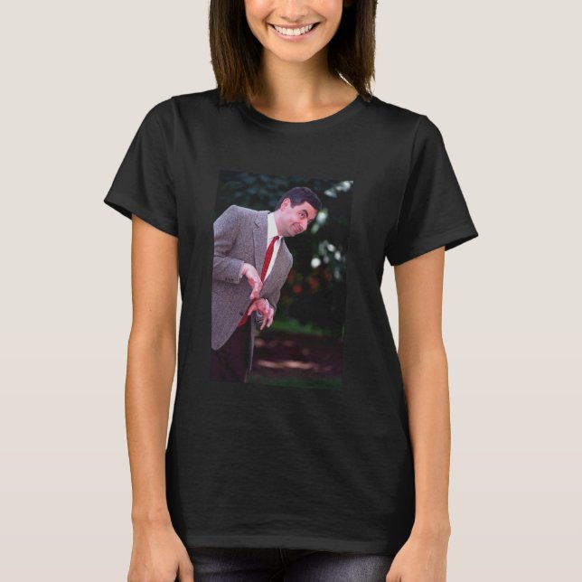 T-shirt Rowan Atkinson Mr Bean Blackadder acteur et comédi (Devant)