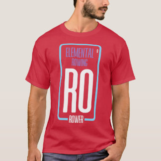 T-shirt rowing canoe boat paddle row kayak rower 8