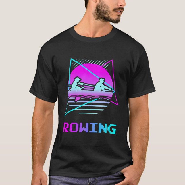 T-shirt Rowing Kayak Rower (Devant)