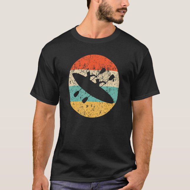 T-shirt Rowing Retro Style Crew Sunset Grunge (Devant)