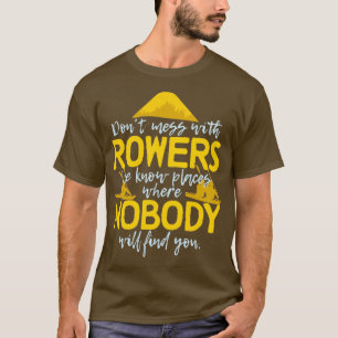T-shirt Rowing Sport amusant dire