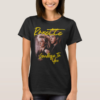 T-shirt Roxette Duo Pop Portrait Vintage Design Musical 80