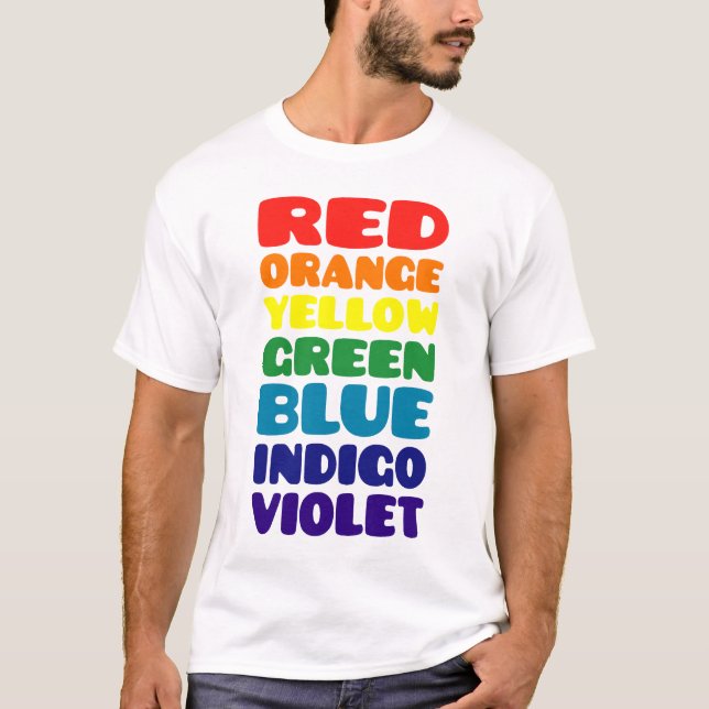 T-shirt ROY G BIV (Devant)