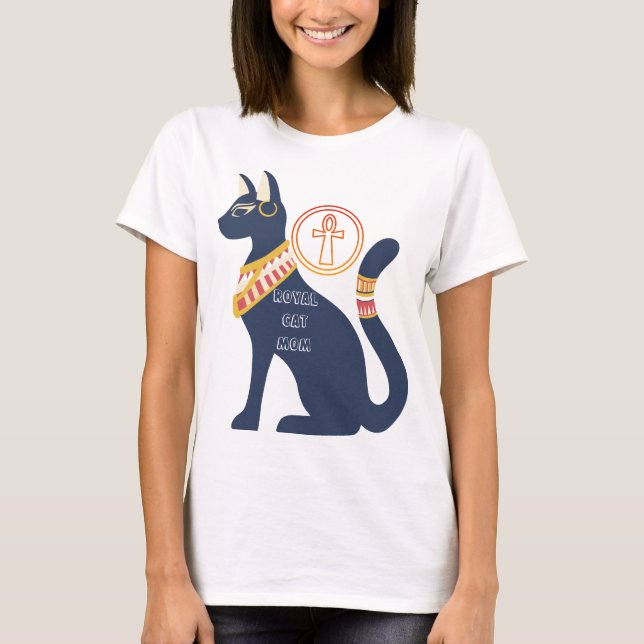 T-shirt Royal Cat Maman (Devant)
