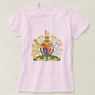 T-shirt Royal Coat of Arms of the United Kingdom UK T-Shi