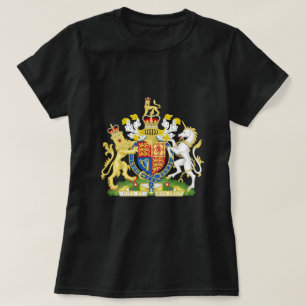 T-shirt Royal Coat of Arms of the United Kingdom UK T-Shi