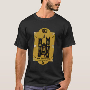 T-shirt Royal Coronation Abbaye de Westminster